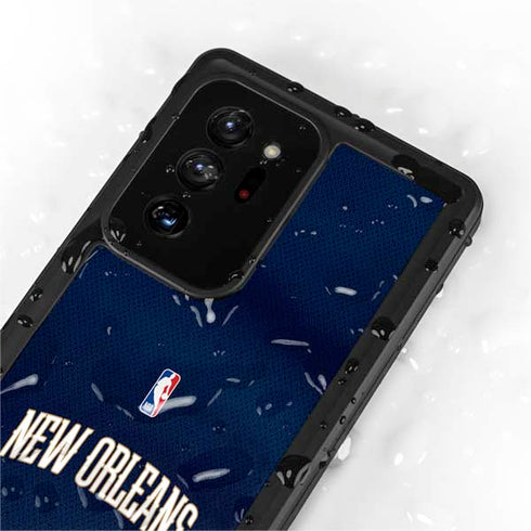 NBA New Orleans Pelicans Jersey Galaxy Note20 Ultra 5G Waterproof Case